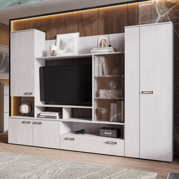 Гостиная Сиенна ЛДСП анкор/анкор