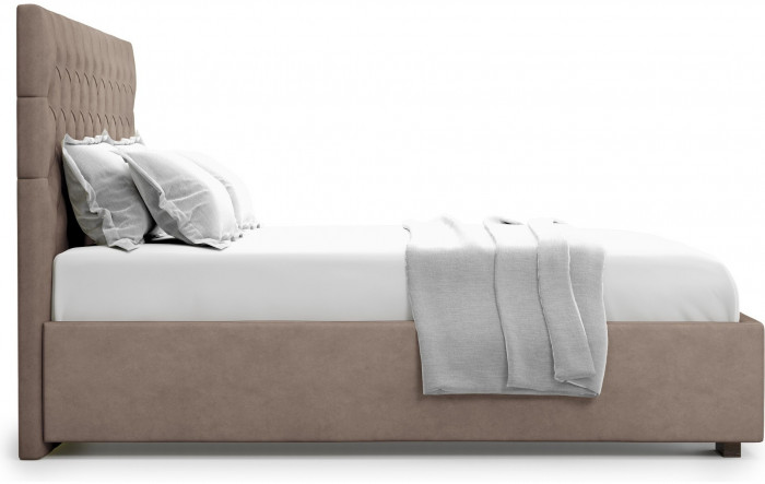 Кровать Nemi 140 с подъемным механизмом, Velutto 22