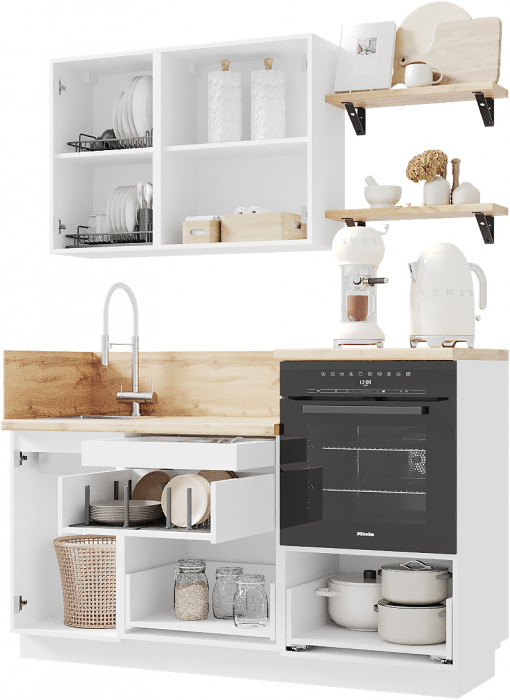 КГ 1650 ПВХ, Белый софт матовый Арника РМ